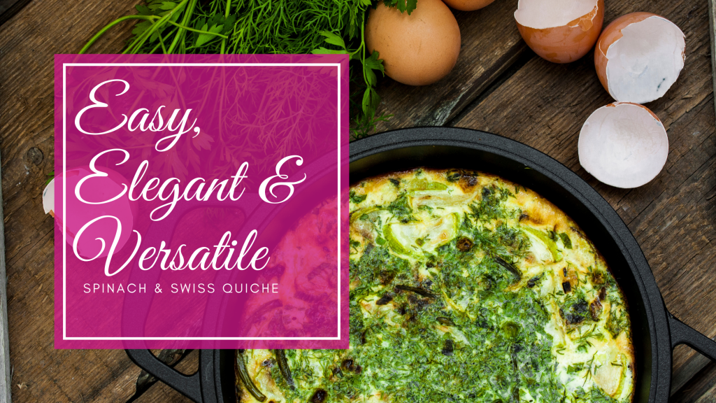 Spinach & Swiss Quiche Kathleen Ellis